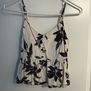 Floral Print Women's Top